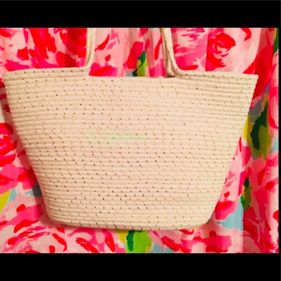 🌴 NWT Lilly PulitzeR VOYAGER XL TOTE Beach Bag XL - Picture 4 of 7